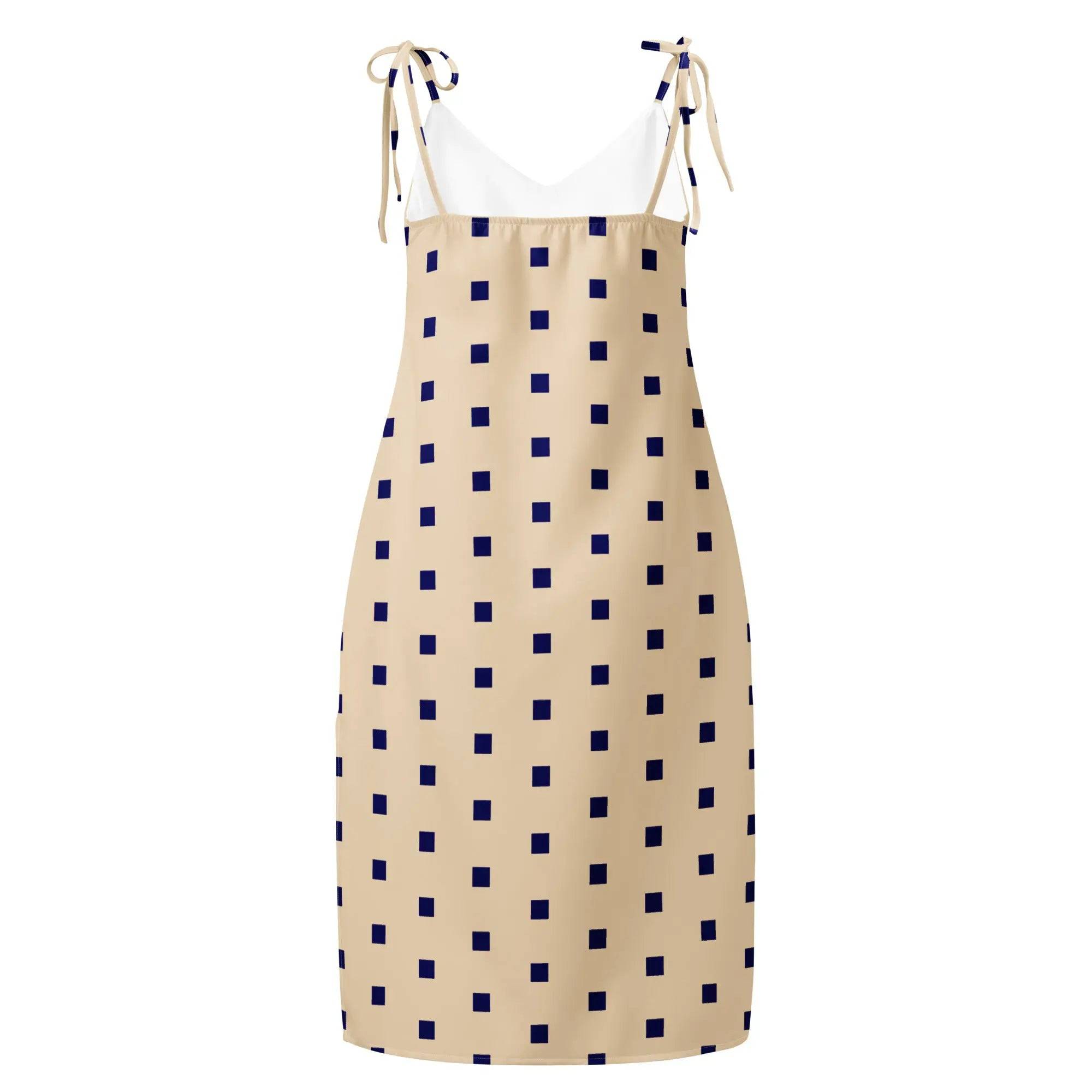 Chiffon Tie-Strap Midi Dress - American Royalty US