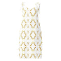 Tie-strap midi dress - American Royalty US