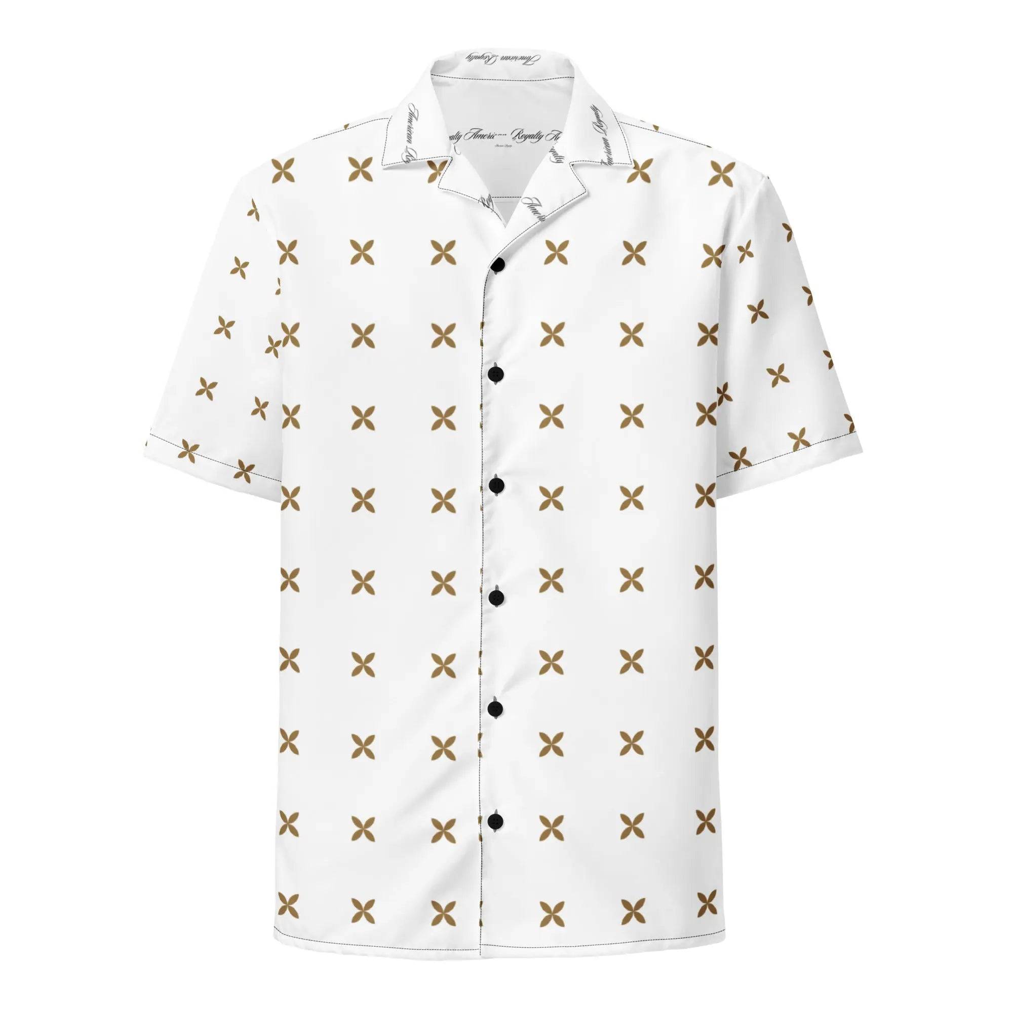 Unisex button shirt - American Royalty US