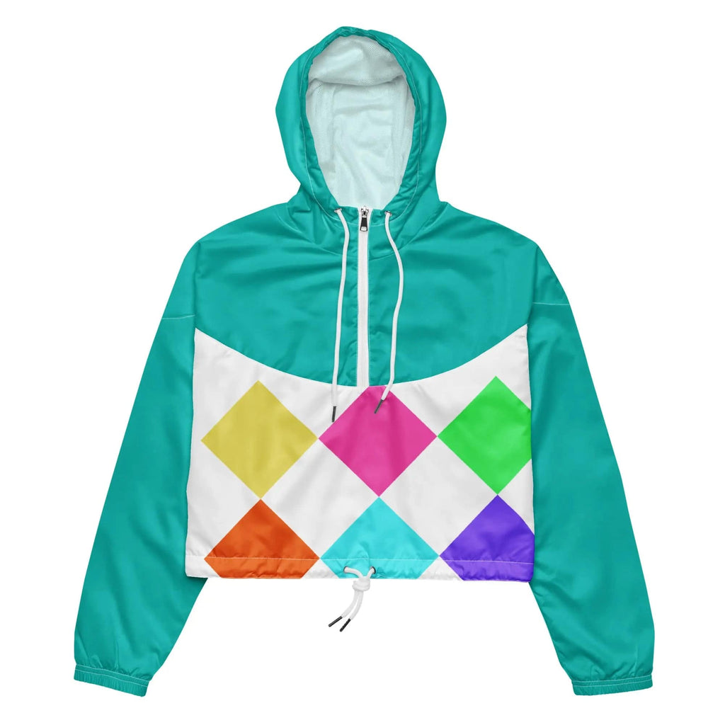 Women’s cropped windbreaker - American Royalty US