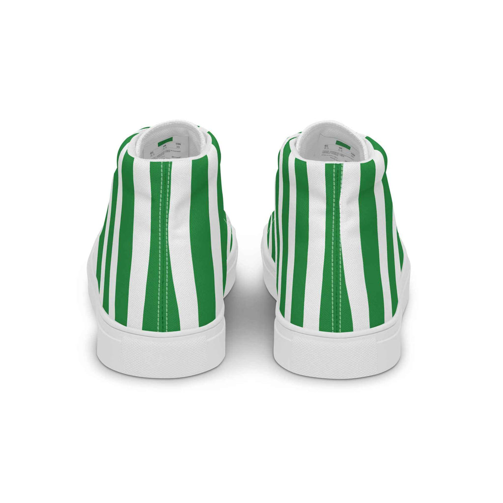 Men’s high top canvas shoes