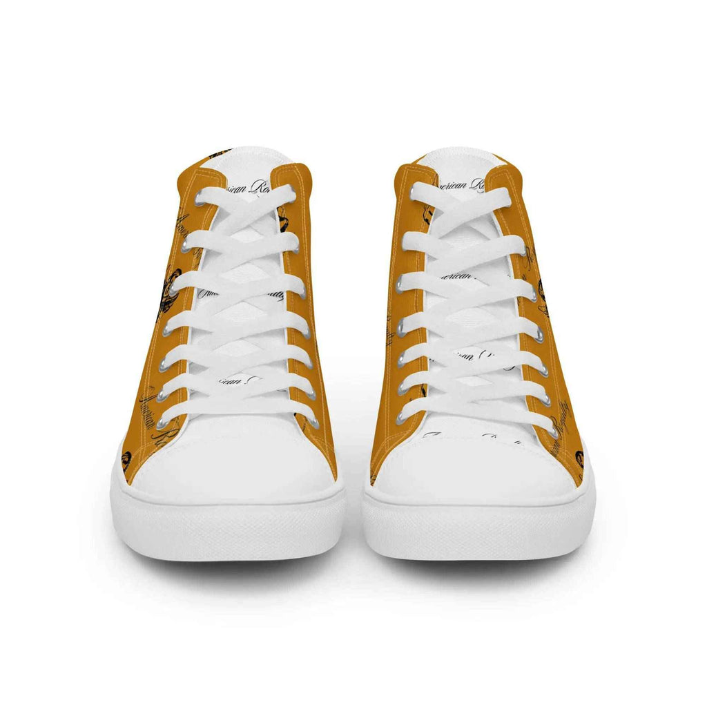 Men’s high top canvas shoes