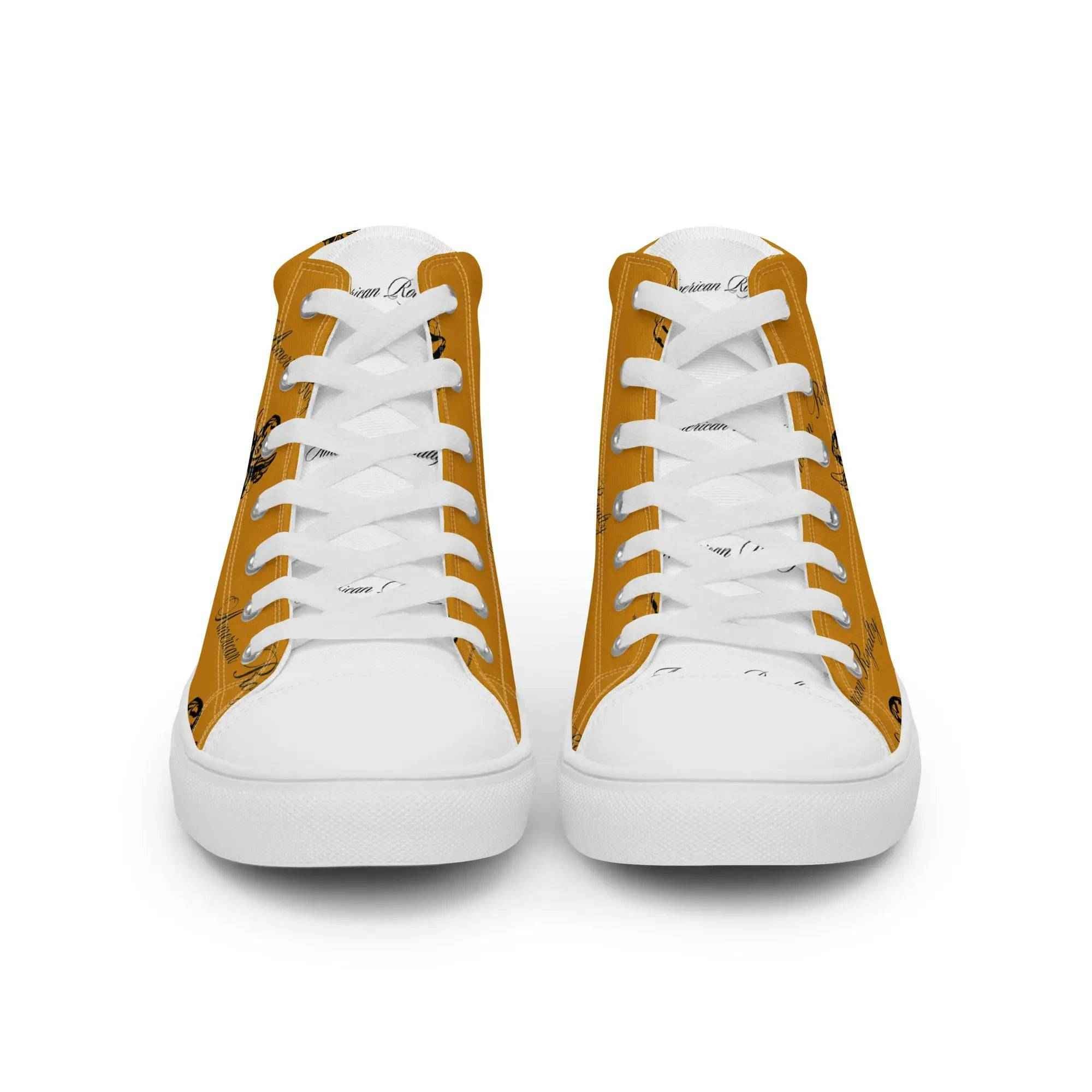 Men’s high top canvas shoes