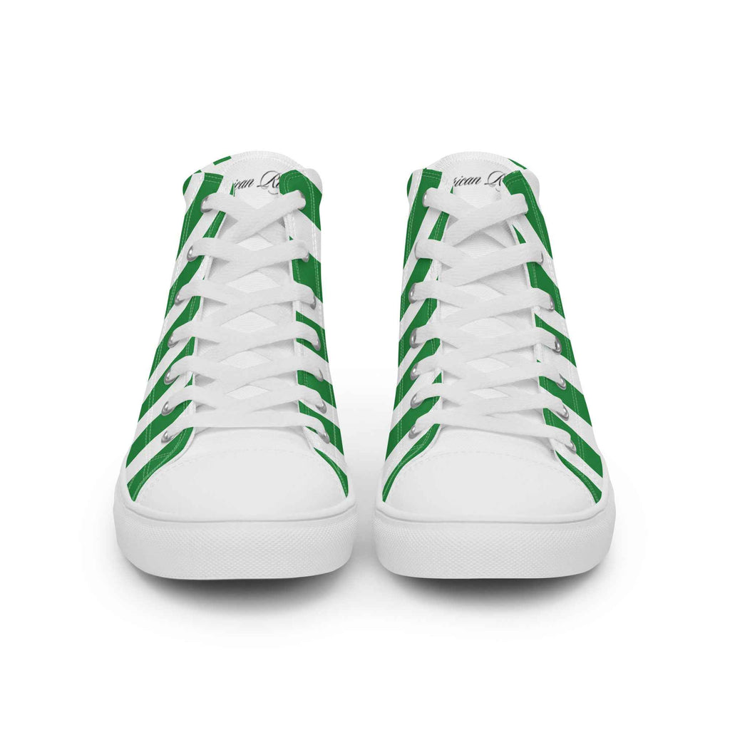 Men’s high top canvas shoes