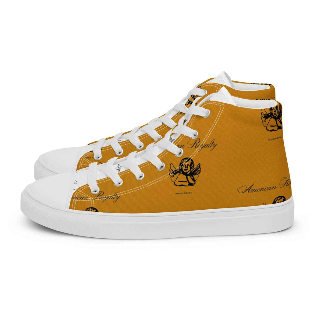 Men’s high top canvas shoes