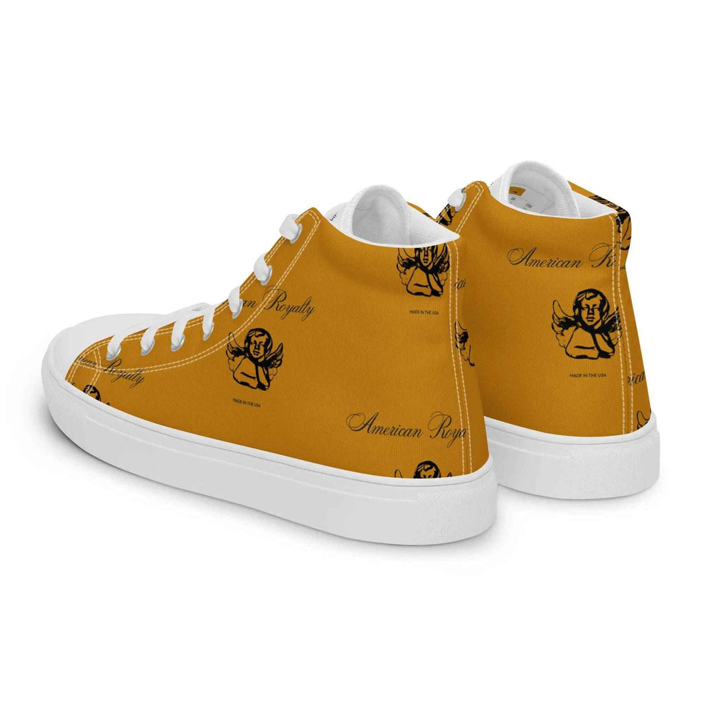 Men’s high top canvas shoes