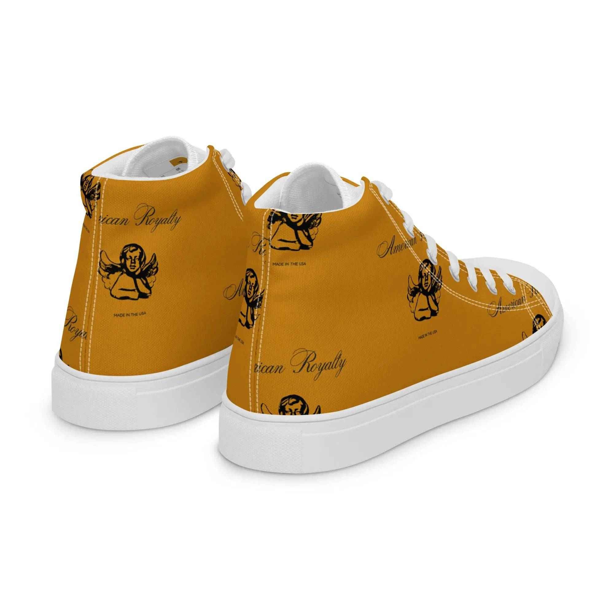 Men’s high top canvas shoes