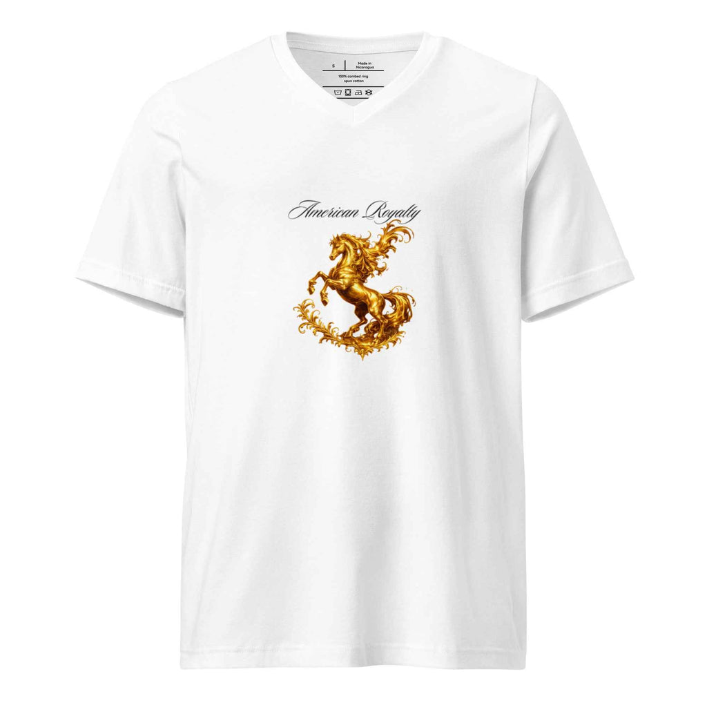 Unisex Short Sleeve V-Neck T-Shirt