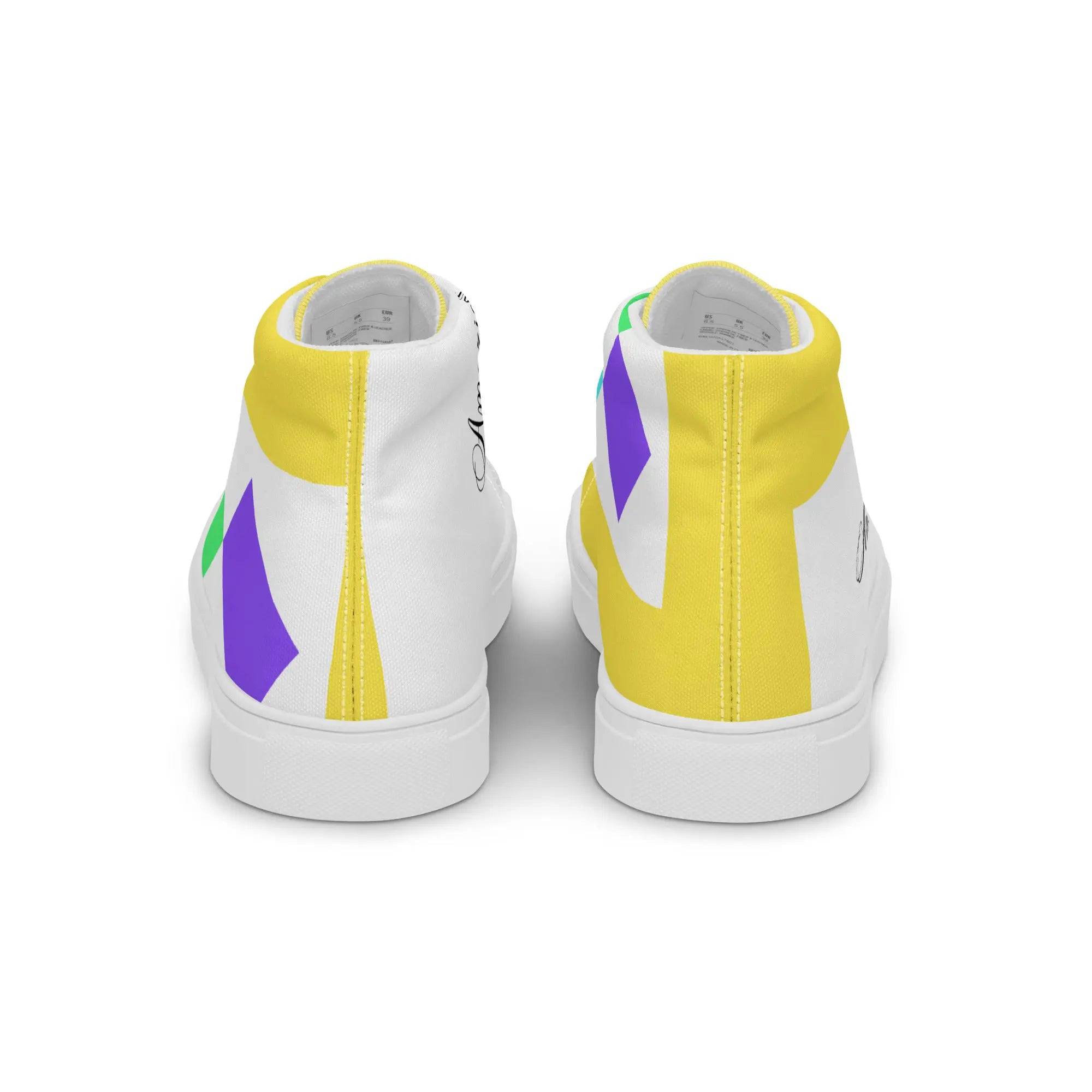 Women’s high top canvas shoes - American Royalty US