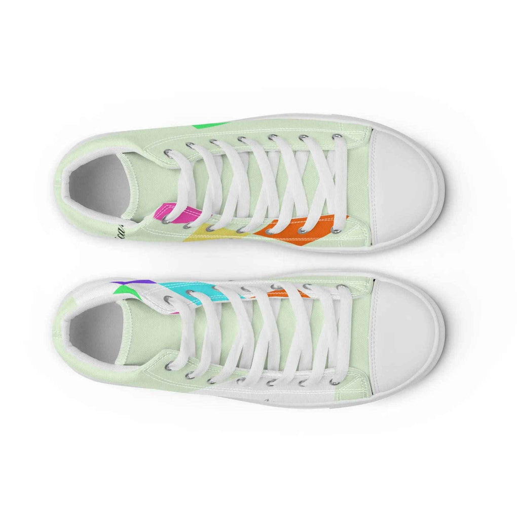 Padded High Top Canvas Shoes