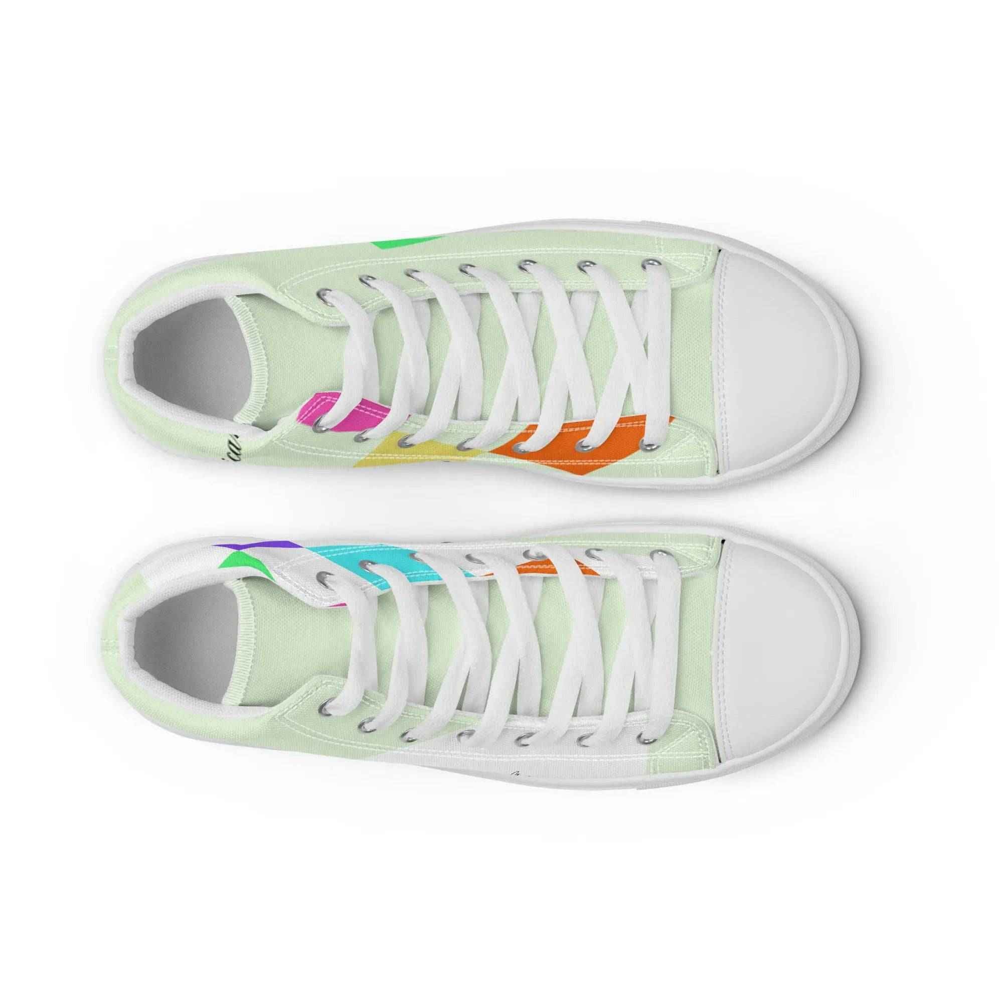 Padded High Top Canvas Shoes