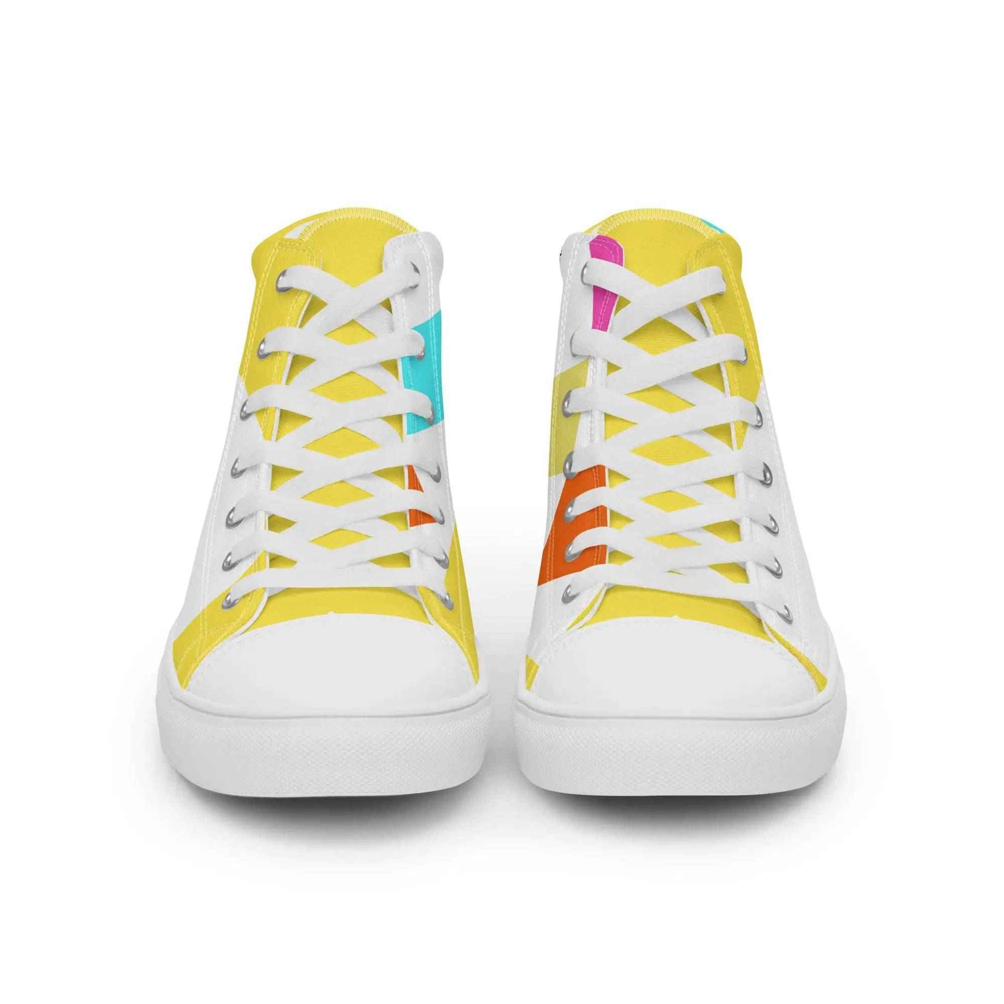 Women’s high top canvas shoes