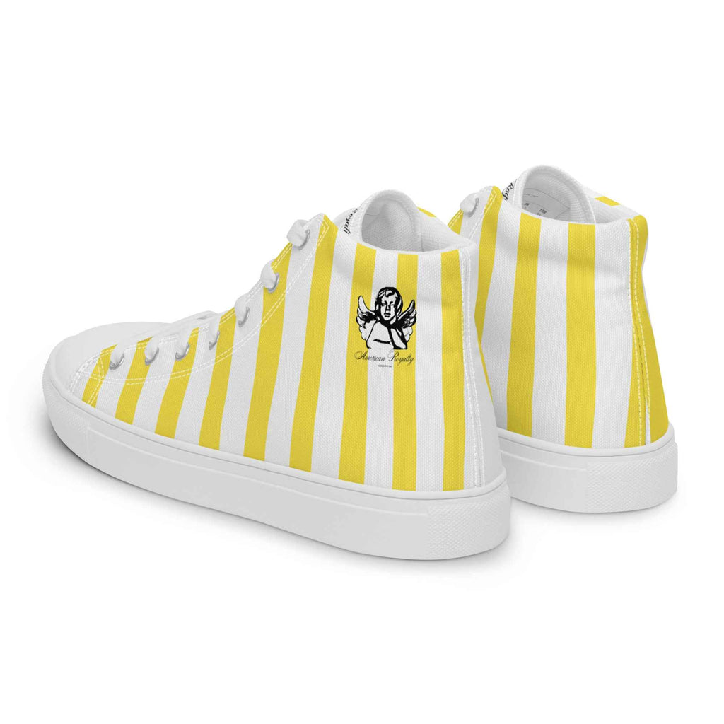 Women’s high top canvas shoes