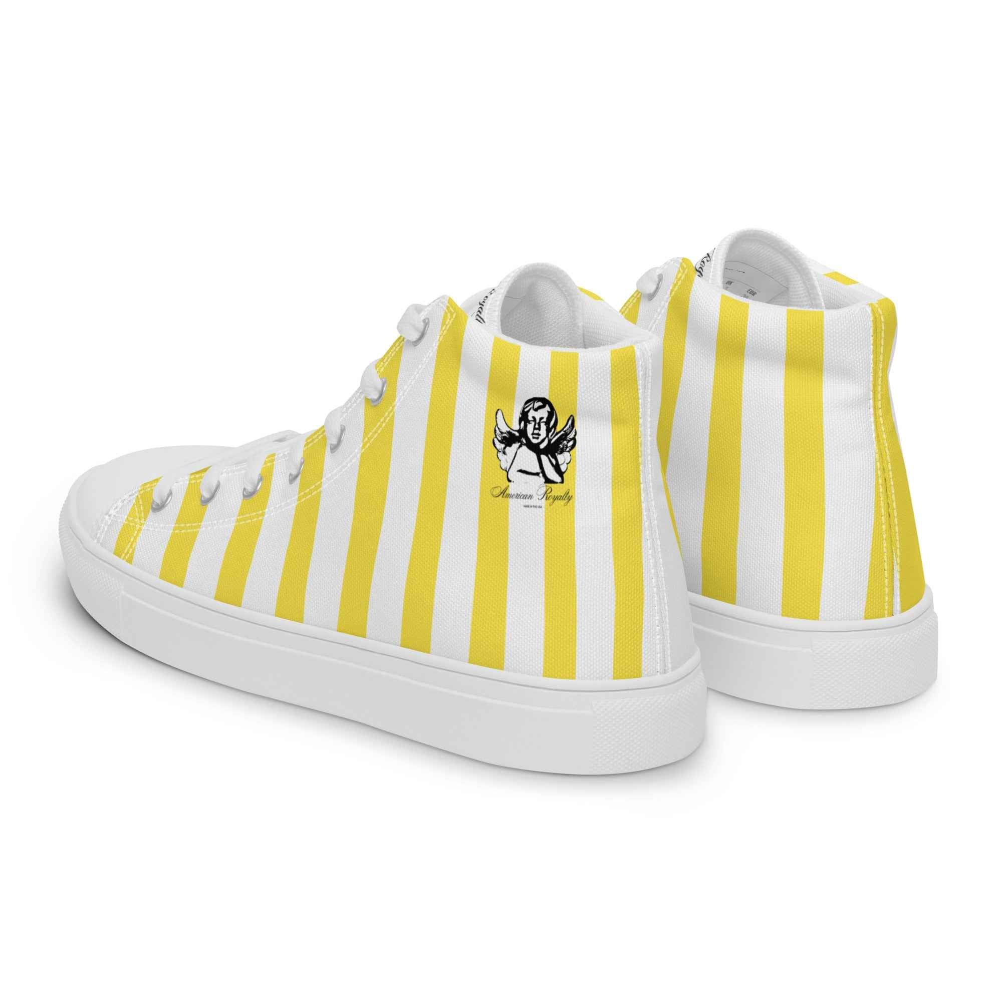 Women’s high top canvas shoes