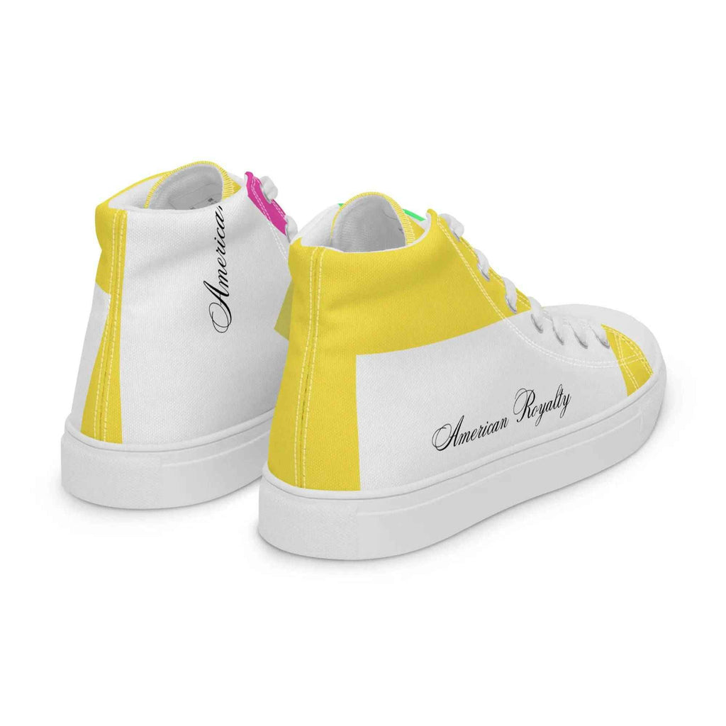 Women’s high top canvas shoes