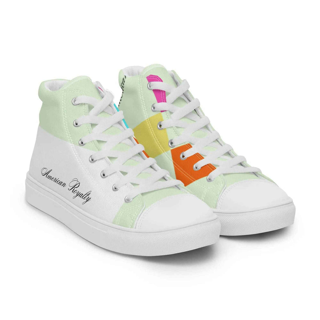 Padded High Top Canvas Shoes