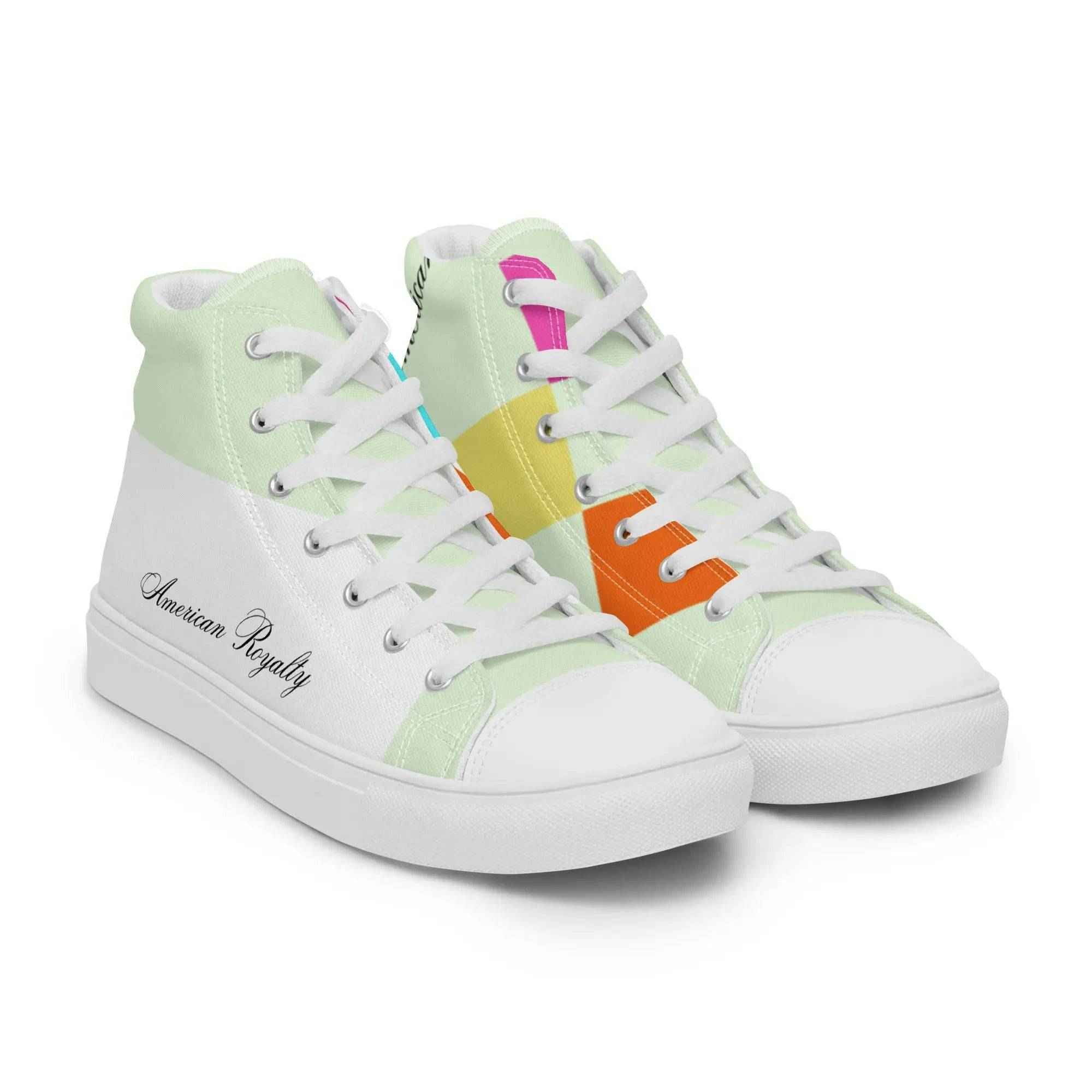 Padded High Top Canvas Shoes